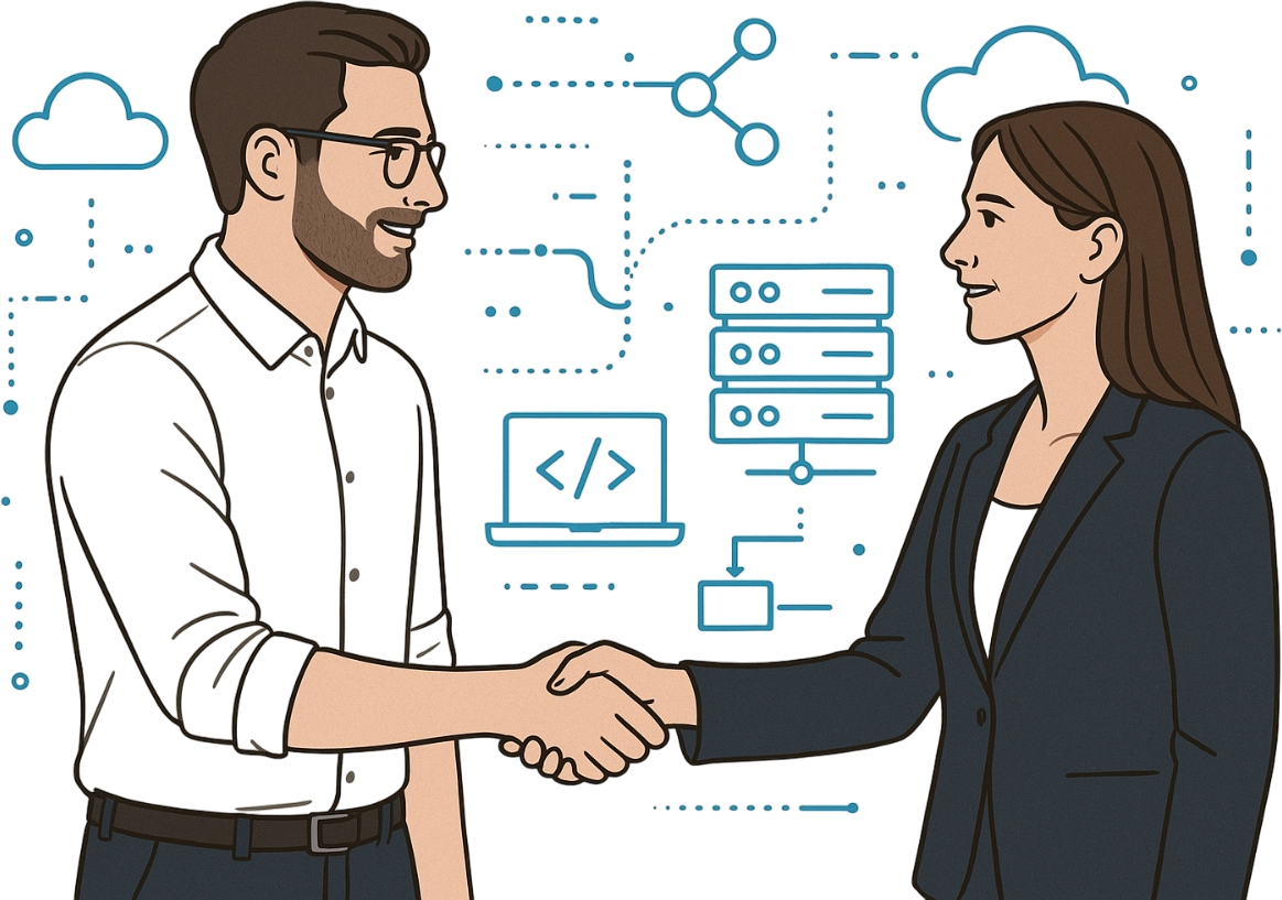 IT-Partnerschaft – Vertrauensvolle Zusammenarbeit